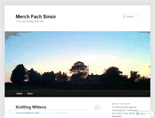Tablet Screenshot of merchfachsinsir.wordpress.com