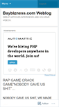 Mobile Screenshot of baybizness.wordpress.com