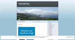 Desktop Screenshot of pattarawit09.wordpress.com