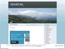 Tablet Screenshot of pattarawit09.wordpress.com