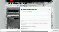 Desktop Screenshot of juliodeangeli.wordpress.com