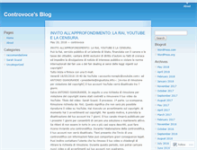 Tablet Screenshot of controvoce.wordpress.com