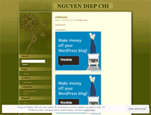 Tablet Screenshot of diepchi.wordpress.com