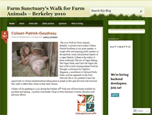Tablet Screenshot of berkeleywalk.wordpress.com