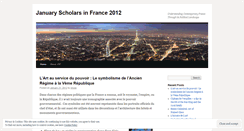 Desktop Screenshot of jsf2012.wordpress.com