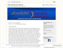 Tablet Screenshot of portlandmainechiropractor.wordpress.com