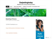 Tablet Screenshot of darjeelingtoday.wordpress.com