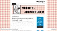 Desktop Screenshot of eatitandlikeit.wordpress.com