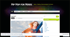 Desktop Screenshot of hiphopfornerds.wordpress.com