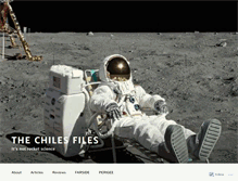 Tablet Screenshot of chilesfiles.wordpress.com