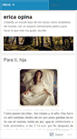 Mobile Screenshot of ericaopina.wordpress.com