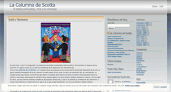 Desktop Screenshot of lacolumnadescotta.wordpress.com