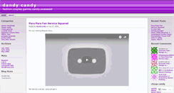 Desktop Screenshot of dandycandy.wordpress.com