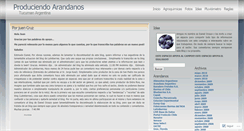 Desktop Screenshot of danielorzuza.wordpress.com