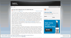 Desktop Screenshot of leighdow.wordpress.com