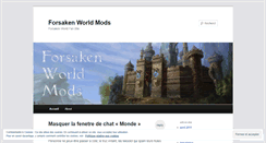 Desktop Screenshot of fwmods.wordpress.com