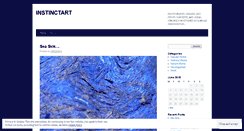 Desktop Screenshot of instinctart.wordpress.com