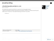 Tablet Screenshot of jonathanisdreaming.wordpress.com