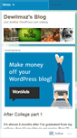 Mobile Screenshot of dewiimaz.wordpress.com