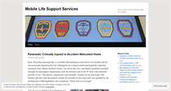 Desktop Screenshot of mobilelifesupport.wordpress.com