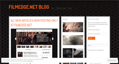 Desktop Screenshot of filmedge.wordpress.com