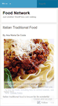 Mobile Screenshot of networkfood.wordpress.com