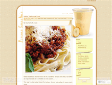 Tablet Screenshot of networkfood.wordpress.com