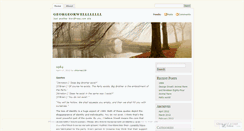 Desktop Screenshot of georgeorwellllllll.wordpress.com