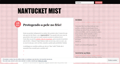 Desktop Screenshot of nantucketmist.wordpress.com