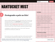 Tablet Screenshot of nantucketmist.wordpress.com