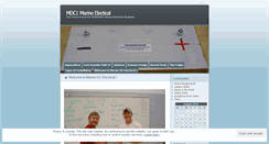 Desktop Screenshot of mdc1electrical.wordpress.com