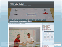 Tablet Screenshot of mdc1electrical.wordpress.com