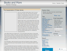 Tablet Screenshot of bookmore.wordpress.com