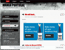 Tablet Screenshot of mangaportugal.wordpress.com