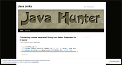 Desktop Screenshot of javahunter.wordpress.com