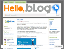 Tablet Screenshot of helloblog.wordpress.com