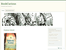 Tablet Screenshot of bookcurious.wordpress.com