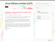 Tablet Screenshot of lelparis.wordpress.com