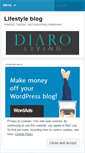 Mobile Screenshot of diaroblog.wordpress.com