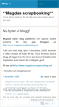 Mobile Screenshot of magdasscrapbooking.wordpress.com
