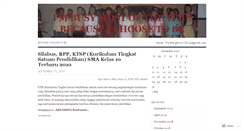 Desktop Screenshot of anaksep03.wordpress.com