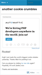 Mobile Screenshot of anothercookiecrumbles.wordpress.com