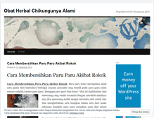Tablet Screenshot of obatherbalchikungunyaalami17.wordpress.com