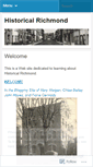 Mobile Screenshot of historicalrichmond.wordpress.com