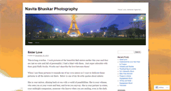 Desktop Screenshot of navitabhaskarphotography.wordpress.com