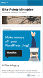 Mobile Screenshot of bikepointeministries.wordpress.com