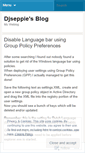 Mobile Screenshot of djseppie.wordpress.com