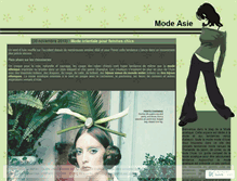 Tablet Screenshot of modeasie.wordpress.com