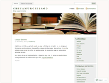 Tablet Screenshot of chicamurcielago.wordpress.com