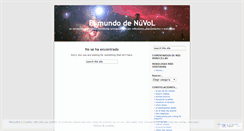 Desktop Screenshot of nuvol.wordpress.com